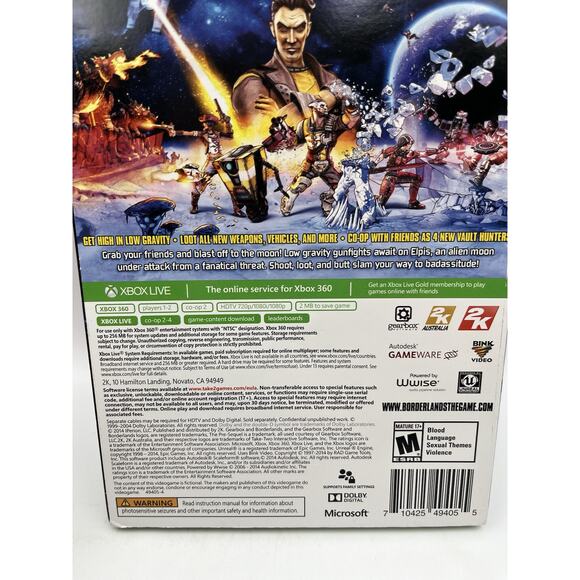 Borderlands: The Pre-Sequel (Microsoft Xbox 360, 2014) - Picture 4 of 10